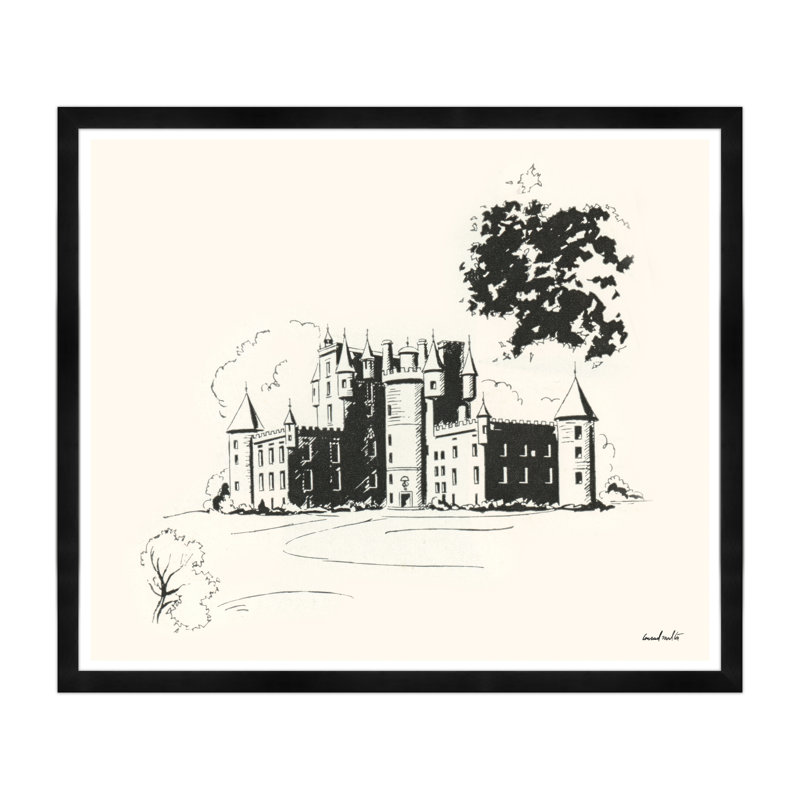 Moulton Collection " Castle ", Black Framed