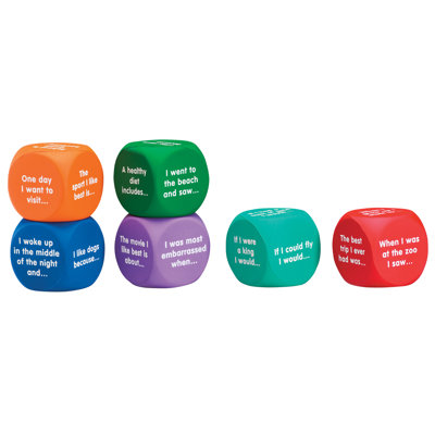 Writing Prompt Cubes Letters
