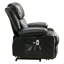 Fauteuil de massage électrique Power Lift, adapté aux personnes âgées, avec fonctions de chauffage et de vibration, cuir polaire avec USB, peut être utilisé pour s'allonger