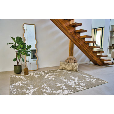 Floral Recycled P.E.T Area Rug