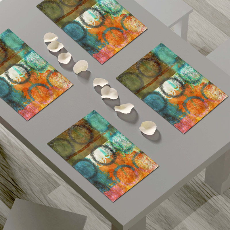 Polyester Abstract Placemat
