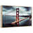 Floating Frame Natural Wood selected