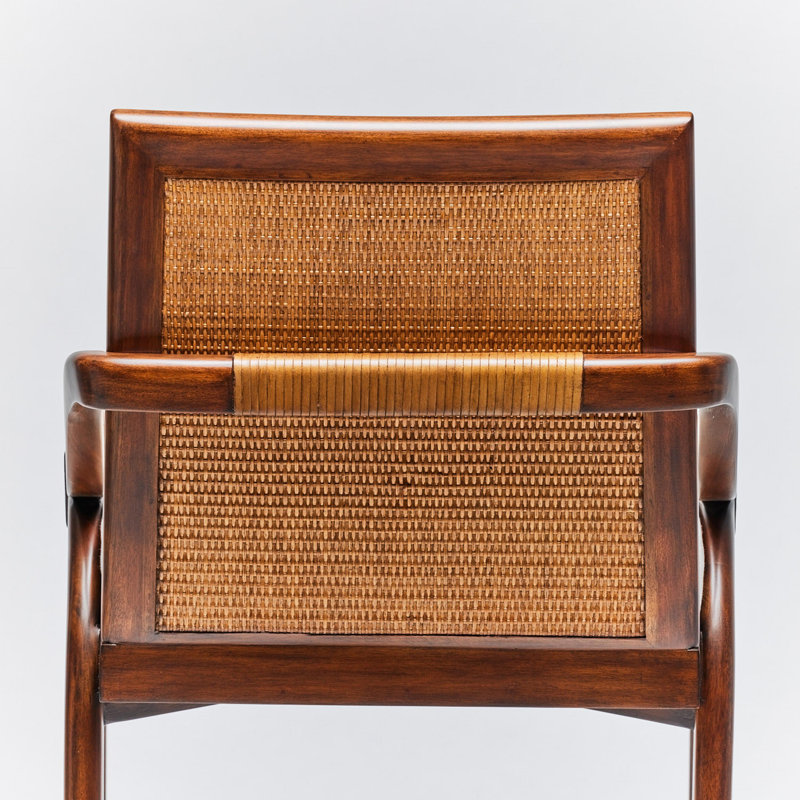 Tabouret de comptoir 26 po Delray, Teinte / cadre châtaignier clair