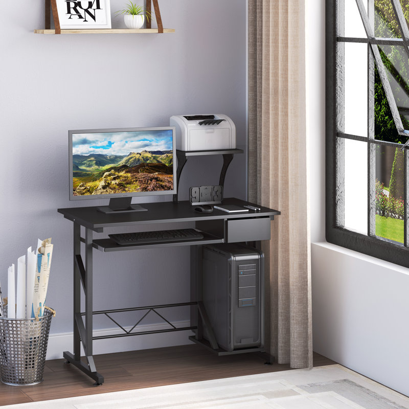 Culbane Metal Base Computer Desk