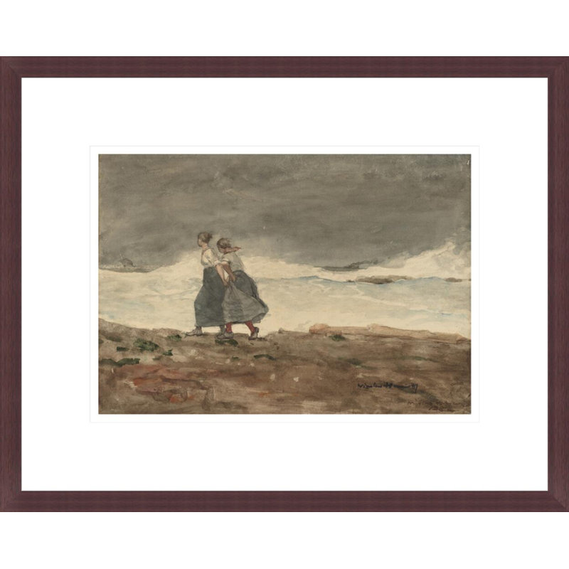 Danger by Winslow Homer -Framed Giclee Print, H 13,43 po x l 16,75 po