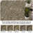 8x10 Living Room Rug Vintage Area Rugs Washable Rugs Stain Resistant Easy Cleaning Carpet Non Slip Carpet Foldable Throw Mat for Nursery BedroomBrown-861088713-861088714