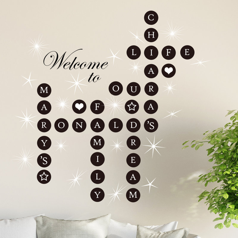 Non-Wall Damaging Wall Decal