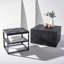 Table de bout Ken Charred