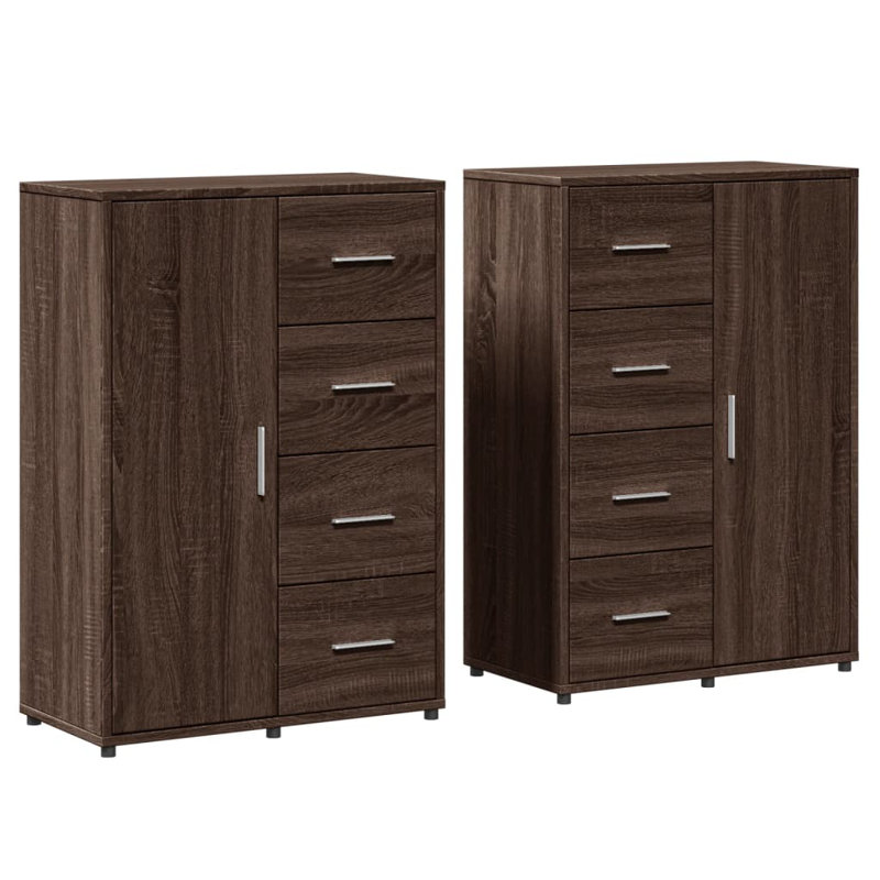 Paca 60cm Sideboard, Brown Oak