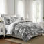 Ensemble de housse de couette en coton ébène Au Village Toile 8 pièces-102185517