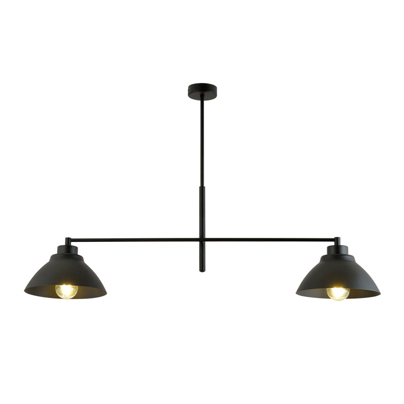 Kiwan 2 - Light Cone Chandelier, Black