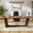 Delitha 70.9" W Manufactured Wood Executive Desk-911194197