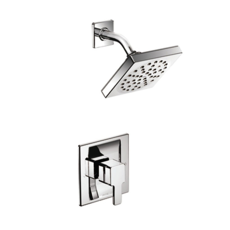 Robinet de douche 90 degrés avec valve brute et Posi-Temp