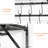 Rectangle Wall Mounted Pot Rack-1834453716