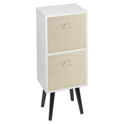 Melvyn 75cm H x 30cm W Wood Cube Bookcase