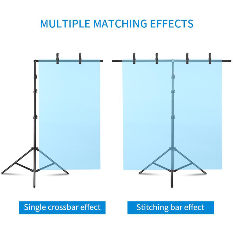 T-Shape Background Backdrop Support Stand Kit