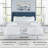Pointehaven Cotton Percale Box Stitched Down Alternative Oversized Piping Comforter-1341537731