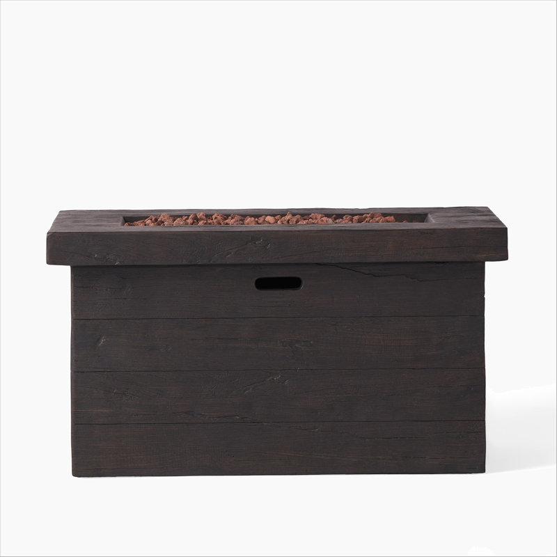 CUSTER 45'RECTANGULAR  MGO FIRE PIT  - 50,000 BTU