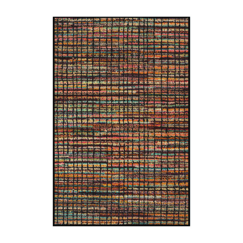 Abstract Indoor Rug, Rectangle 8' x 12'