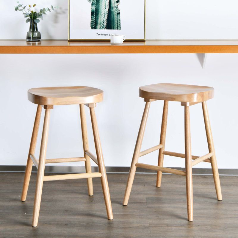 Tabourets de bar Brynnleigh, Naturel