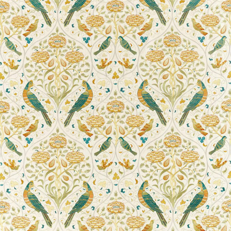 Seasons By May Embroidery Fabric