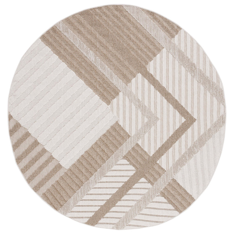 Global Performance Indoor/Outdoor Area Rug, Round 5'3"