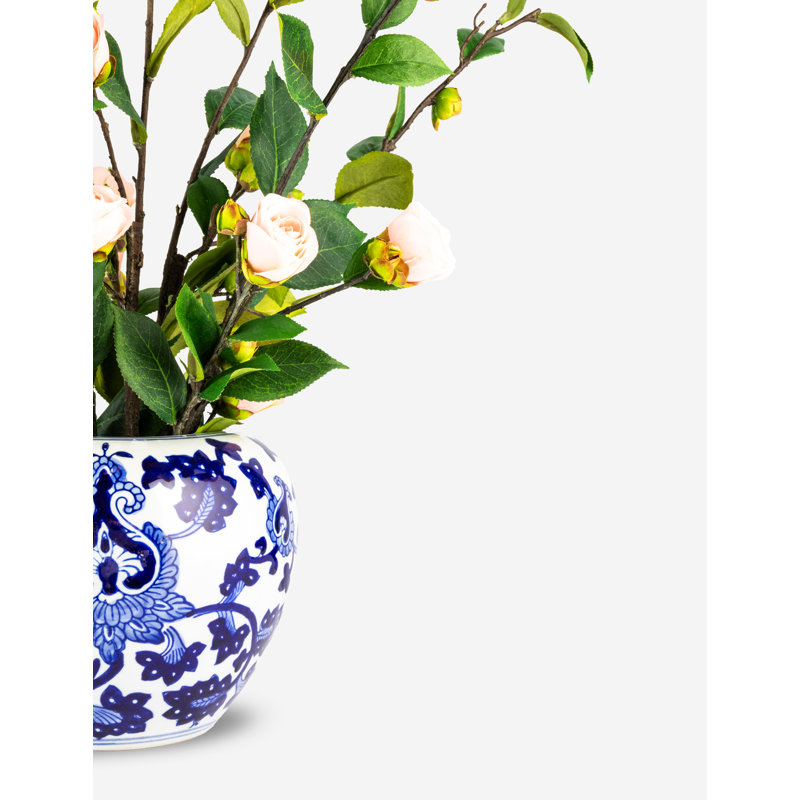 Beau Toile Rose Branch Arrangement