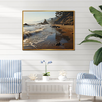 «Altun Beach Tranquil Tide I», reproduction sur toile