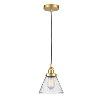 Luminaire suspendu conique à 1 lumière Annis