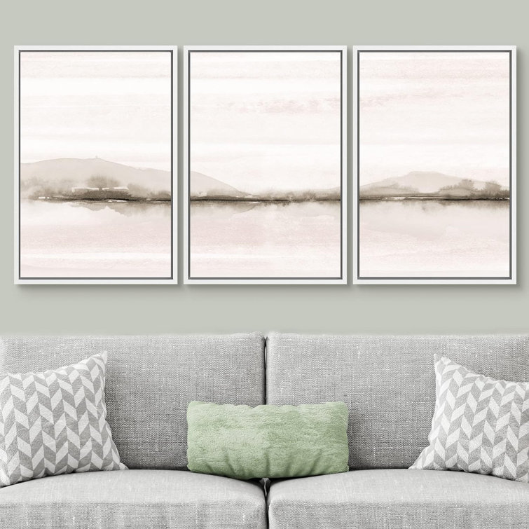 https://assets.wfcdn.com/im/12134618/resize-h755-w755%5Ecompr-r85/2565/256518291/Framed+Canvas+Print+Wall+Art+Set+Pastel+Sunset+Mountain+Forest+Lake+Nature+Wilderness+Illustrations+Modern+Art+Rustic+Scenic+Relax%2FCalm+For+Living+Room%2C+Bedroom%2C+Office+Framed+On+Canvas+3+Pieces+Print.jpg