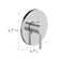 Design House Middleton II Transitional Single-Handle Shower Trim with Escutcheon for Bathroom