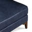 Repose-pieds rectangulaire en cuir véritable Essex-124827401