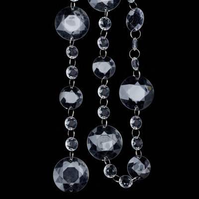 Acrylic 1.75'' Novelty Garland Garland