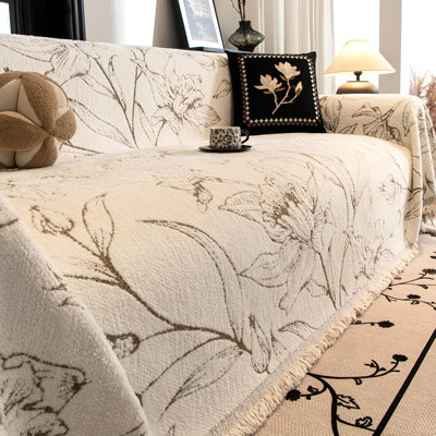 Housse pour canapé toutes saisons de style chinois universel toutes saisons, luxe léger