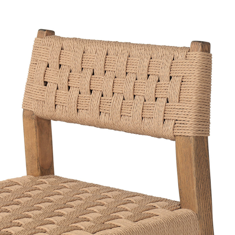 Hamlin Bar Stool with Solid Wood Frame, Counter Stool (26" Seat Height)