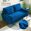 Collierville 2 Seater Velvet Sofa-457492152