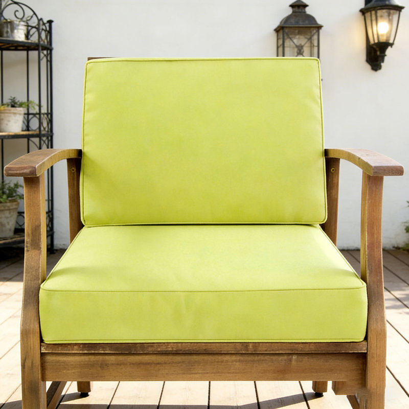 Fauteuil de patio, Vert - 1 chaise