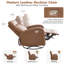Fauteuil inclinable manuel inclinable 30,3 po-1807803474