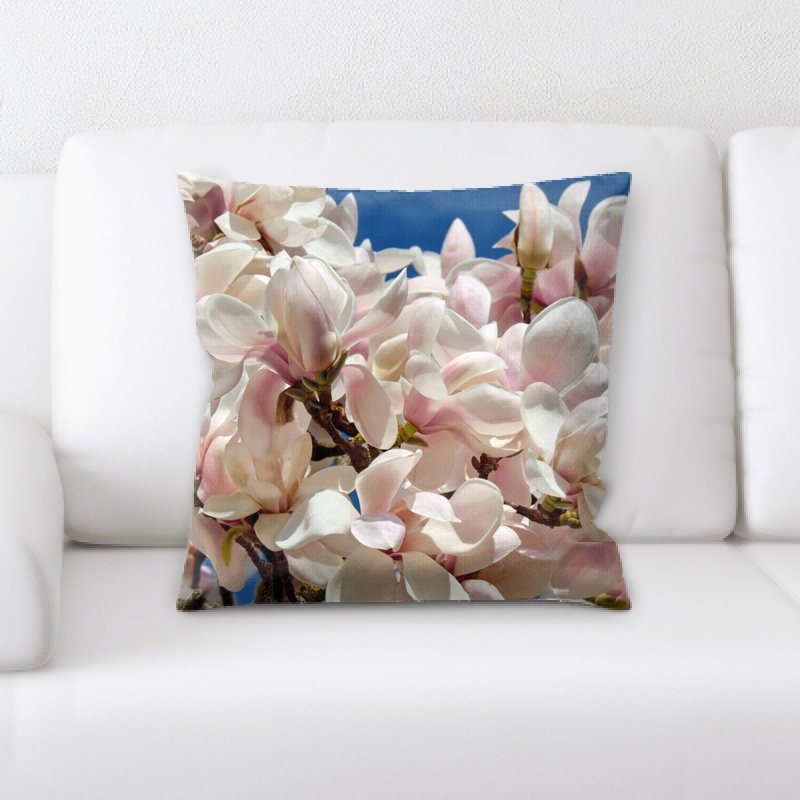 Coussin magnolia tulip