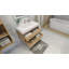 Ensemble de meuble-lavabo simple mural 36 po Mitul-2061920638
