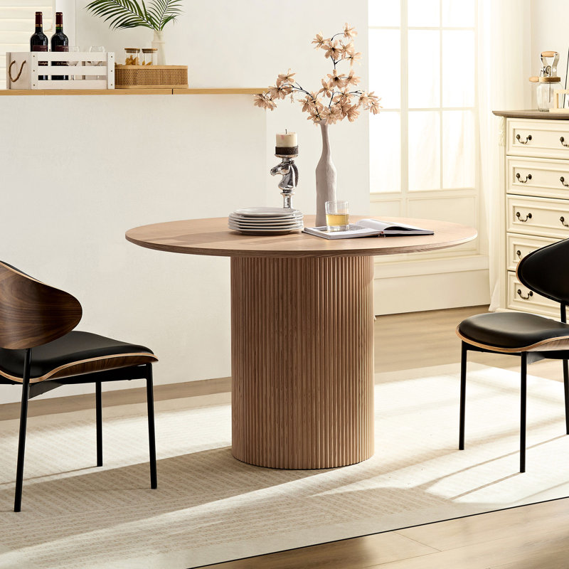 Table de salle à manger 46,08 pouces - Mid-Century Modern Flavour Kitchen