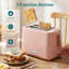 HOMCOM Kettle and Toaster Set 1.7L Kettle & 2 Slice Toaster Set-121643263