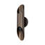 Bravelle 2-Light Ribbed Iron Wall Armed Sconce-1607200629