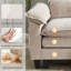 Canapé rembourré Cloud, canapé modulaire en U avec repose-pieds-2011601738