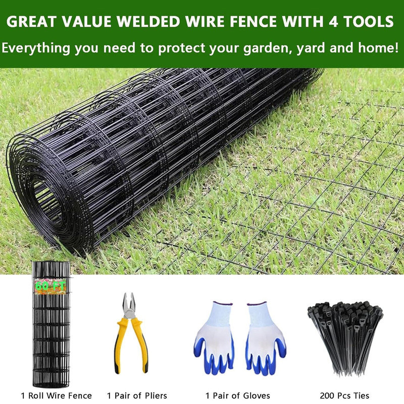 60cm H x 3000cm W Galvanised Steel Border Fencing