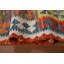 Tapis géométrique en laine Kilim 7 x 7