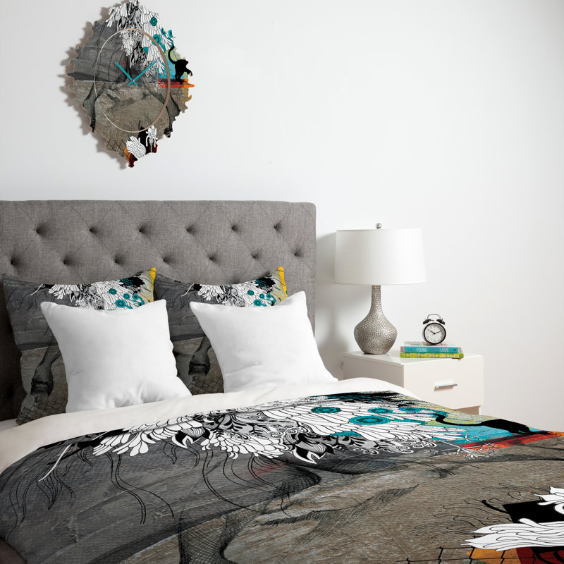 Housse de couette Stay A Time, Housse de couette simple + 1 taie décorative stan