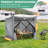 Pop Up Gazebo Screen Tent Screen House for Camping, 10x10 Screen Room with Mosquito Netting-104897142