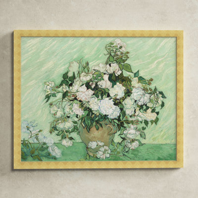 Van Gogh - Roses by Oliver Gal