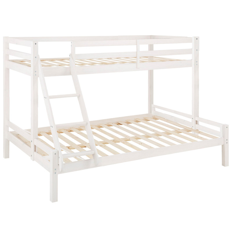 Rose Kids EU Double - 140 X 200 Cm Bunk Bed, White